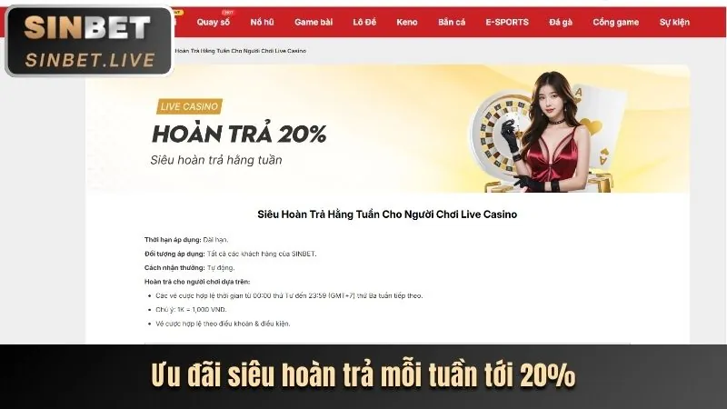 Thưởng giới thiệu bạn bè Huebet